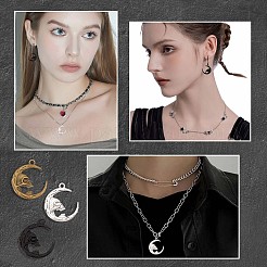 30Pcs 3 Colors Alloy Pendants&nbsp;FIND-SC0004-57