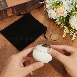 1Pc Ceramic Mini Pet Cremation Urn&nbsp;AJEW-GF0012-45