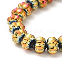 Electroplate Glass Beads&nbsp;GLAA-G106-02A-FP01