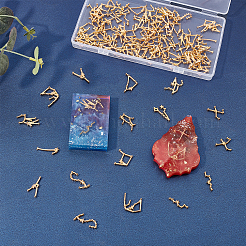 144Pcs Dipper Zinc Alloy Pendants&nbsp;PALLOY-OC0002-78G