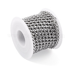 Aluminium Curb Chains&nbsp;CHA-TAC0005-01S