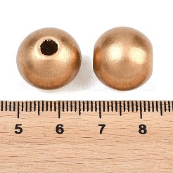 Spray Painted Wood European Beads&nbsp;WOOD-G029-08D