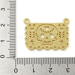 Halloween Theme Rack Plating Brass Pendants&nbsp;KK-Z067-18G-01