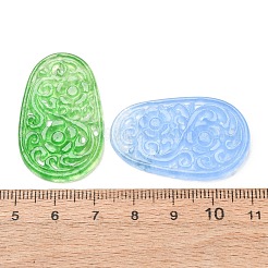 Dyed Natural Quartz Carved Pendants&nbsp;GG-CBA0022-11
