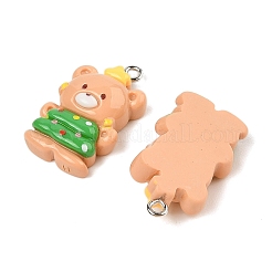 Christmas Theme Opaque Resin Pendants&nbsp;RESI-S08-03E