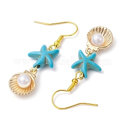 Synthetic Turquoise Dangle Earrings for Women&nbsp;EJEW-JE05800