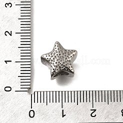 304 Stainless Steel European Beads&nbsp;STAS-M100-14AS