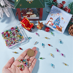 120Pcs 6 Colors Plastic Pendants&nbsp;FIND-SC0010-90B