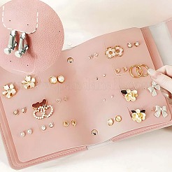 CutHollow 1Pc PU Imitation Leather Earring Storage Bags&nbsp;EDIS-CL0001-01A