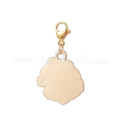 Christmas Alloy Enamel Pendant Decorations Sets&nbsp;HJEW-JM00908