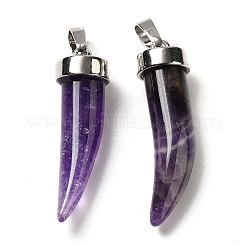 Natural & Synthetic Mixed Gemstone Pendants&nbsp;G-F758-B-P