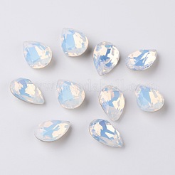 Faceted Teardrop K9 Glass Rhinestone Cabochons&nbsp;RGLA-I001-6x4mm-031
