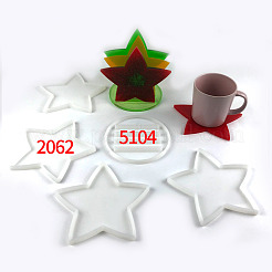 DIY Cup Mat Silicone Molds&nbsp;DIY-SZC0001-06
