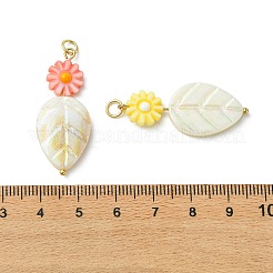 Natural Freshwater Shell Carved Pendants&nbsp;PALLOY-JF05382