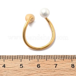 304 Stainless Steel Cuff Rings&nbsp;RJEW-D317-03G