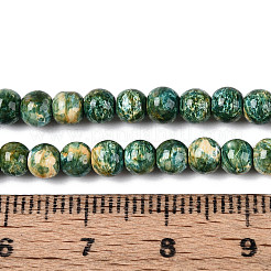 Baking Paint Glass Beads Strands&nbsp;X-DGLA-N016-4mm-07