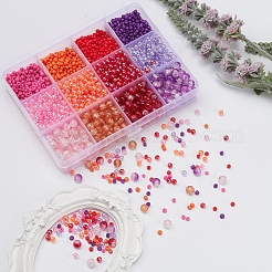 DIY Round Beads Jewelry Making Finding Kit&nbsp;DIY-YW0005-15B
