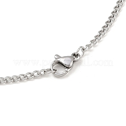 Tarnish Resistant Women's 304 Stainless Steel Twisted Chain Necklaces&nbsp;STAS-O037-58P