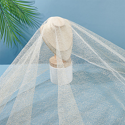 Glitter Polyester Mesh Fabric&nbsp;DIY-WH0661-46A