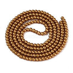 Baking Paint Glass Pearl Beads Strands&nbsp;LS-DGLA-ZX001-05A-17