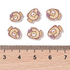Handmade Polymer Clay Cabochons&nbsp;CLAY-B005-11C