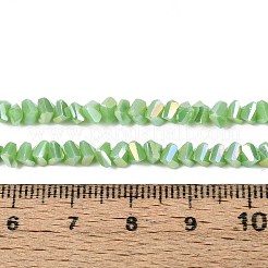 Electroplate Opaque Glass Beads Strands&nbsp;GLAA-N022-4mm-16