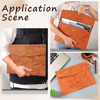 1Pc Imitation Leather Documents Pockets&nbsp;OFST-CL0001-05B-1