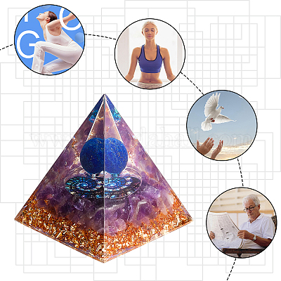 Crystal Epoxy Display Decorations&nbsp;DJEW-WH0034-26C-1