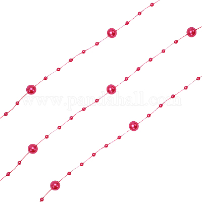 Handmade ABS Plastic Beaded Chains&nbsp;X-CHC-CJC0001-05C-1