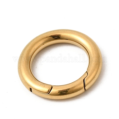 Spring Gates D Rings Wholesale 304 Stainless Steel Spring Gate Rings - Pandahall.com