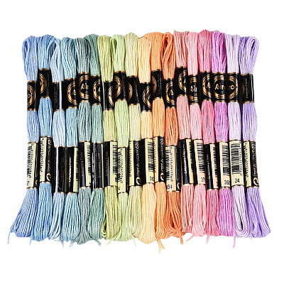 Polyester Embroidery Threads&nbsp;OCOR-WH20074-13B-02C-1
