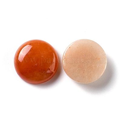 Natural Red Aventurine Cabochons&nbsp;G-P393-R48-14.5mm-1