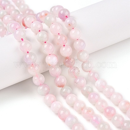 Dyed Natural White Jade Beads Strands G-T138-8mm-210-1-1