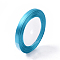 Single Face Satin Ribbon, Polyester Ribbon, Deep Sky Blue, 1/4 inch(6mm), about 25yards/roll(22.86m/roll), 10rolls/group, 250yards/group(228.6m/group)