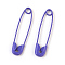 Iron Safety Pins, Mauve, 30x7x2mm, Pin: 0.7mm