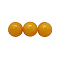 Natural Mashan Jade Beads Strands, Dyed, Round, Goldenrod, 10mm, Hole: 1mm, about 40pcs/strand, 16 inch