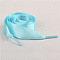 Flat Polyester Shoelaces, Shoelace Replacement, Dark Turquoise, 1240x20mm