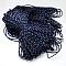 7 Inner Cores Polyester & Spandex Cord Ropes, with Patterns, for Rope Bracelets & Shoe Lace Cord Making, Medium Blue, 4mm, about 109.36 yards(100m)/bundle, 420~500g/bundle
