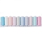 10 Colors Polyester Sewing Thread, Mixed Color, 260x60x27mm, 10pcs/set
