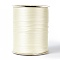 Double Face Satin Ribbon, Polyester Ribbon, Beige, 1/8 inch(3mm) wide, about 880yards/roll(804.672m/roll)