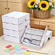 4 Grids Paper Packing Boxes&nbsp;CON-WH0089-249A-4