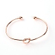 Iron Cuff Bangles&nbsp;BJEW-WH0011-09-1