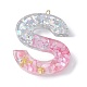 Resin Pendants&nbsp;RESI-B029-01P-S-1
