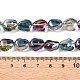 Electroplate Glass Beads Strands&nbsp;EGLA-T021-08H-4