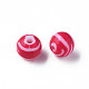 Opaque Striped Acrylic Beads&nbsp;MACR-S373-27D-03-1