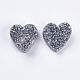 Electroplate Natural Druzy Agate Beads&nbsp;G-E400-03-B05-1