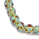 Handmade Lamword Beads Strands&nbsp;LAMP-P069-01A-08-2