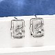 Brass Stud Earrings&nbsp;EJEW-G432-01P-2