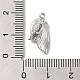 Brass Micro Pave Cubic Zirconia Pendants&nbsp;KK-D071-05P-3