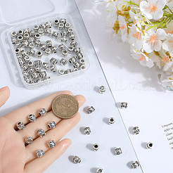 100Pcs Tibetan Style Alloy Beads&nbsp;FIND-SP0002-23